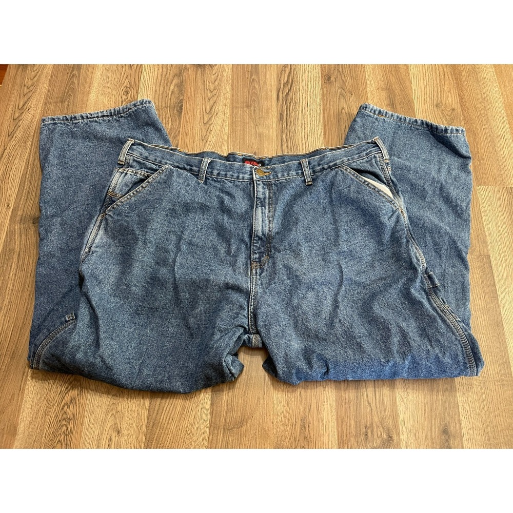 Wolverine Jeans, Men's Size 44/30, Blue, Denim, Straight Leg, Pockets